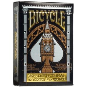 BICYCLE ARCHITECTURAL WONDERS OF THE WORLD PLAYING CARDS