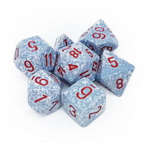 CHESSEX 25300 SPECKLED POLYHEDRAL 7 DICE SET AIR