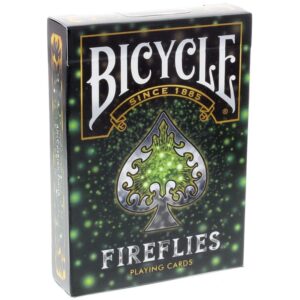 BICYCLE FIRE FLIES FOIL PLAYING CARDS
