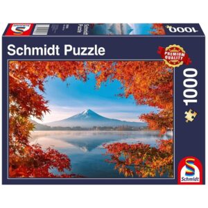 SCHMIDT 1000 PIECE AUTUMN MOUNT FUJI JAPAN