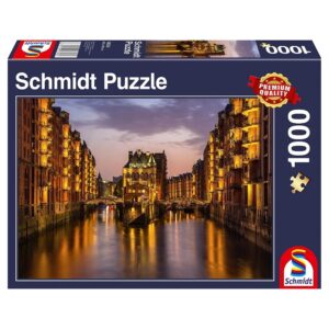 SCHMIDT 1000 PIECE HAMBURG NIGHT