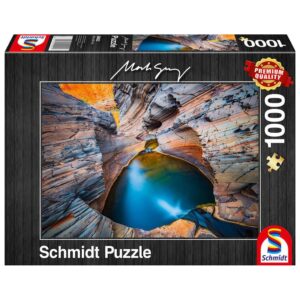 SCHMIDT 1000 PIECE MARK GRAY INDIGO