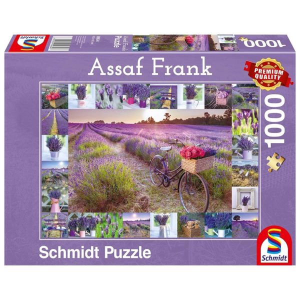 SCHMIDT 1000 PIECE ASSAF FRANK LAVENDER
