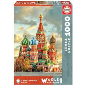 EDUCA 1000 PIECE ST BASIL'S CATHEDERAL MOSCOW (#17998)