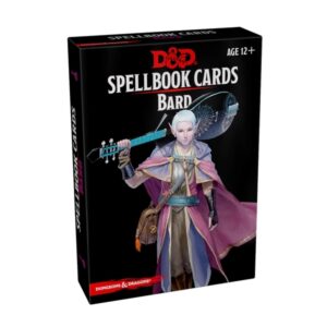 DUNGEONS & DRAGONS SPELLBOOK CARDS BARD