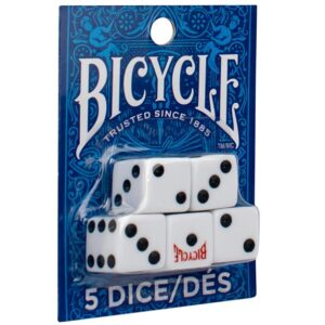 BICYCLE 5 DICE