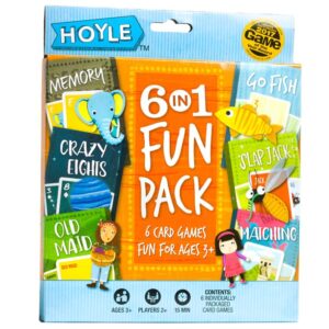 HOYLE 6 PACK KIDS CARD GAMES