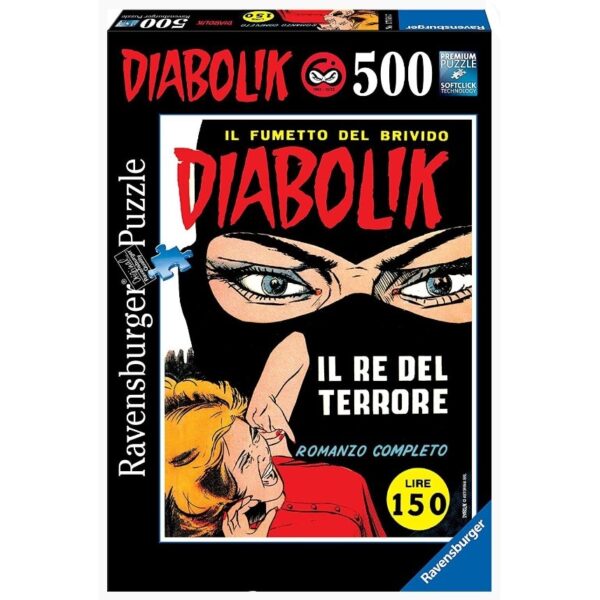 RAVENSBURGER 500 PIECE DIABOLIK COMIC 1962