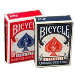 BICYCLE RIDER BACK MINI PLAYING CARDS