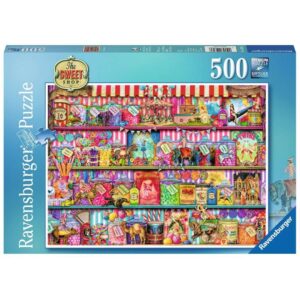RAVENSBURGER 500 PIECE AIMEE STEWART THE SWEET SHOP