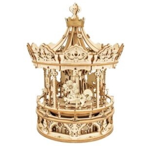 ROBOTIME MUSIC BOX ROMANTIC CAROUSEL