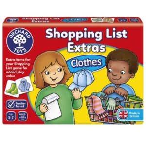 ORCHARD TOYS SHOPPING LIST BOOST CLOTHES