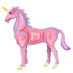 ROBOTIME PAINTING 3D WOODEN UNICORN