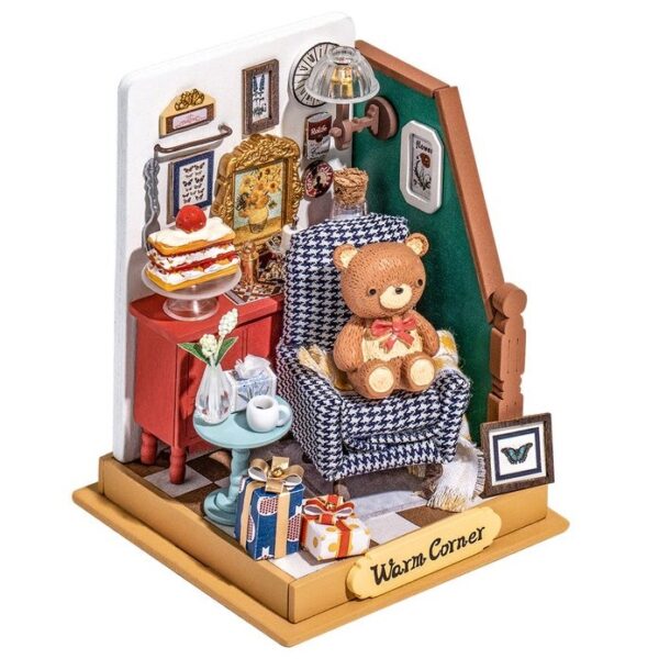 ROBOTIME DIY MINI HOUSE HOLIDAY LIVING ROOM