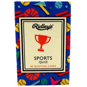 RIDLEYS SPORTS QUIZ CARDS