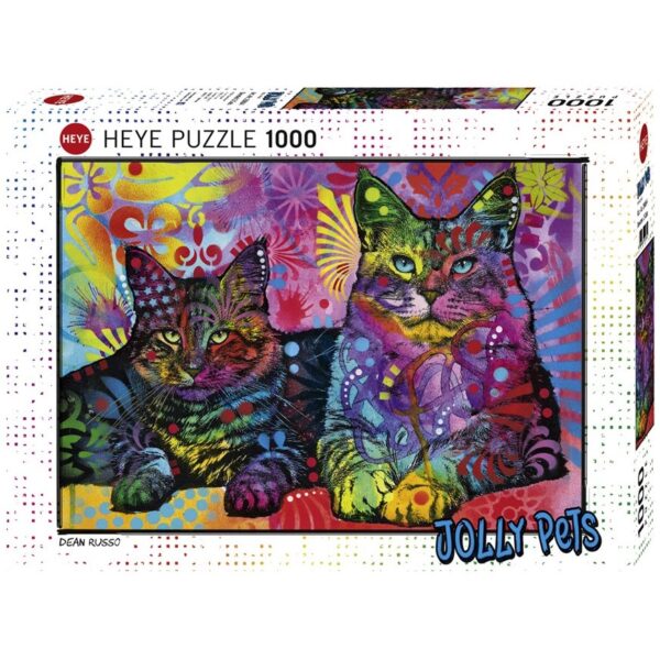 HEYE 1000 PIECE JOLLY PETS DEVOTED TO CATS