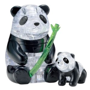CRYSTAL PUZZLE 3D 2 PANDAS