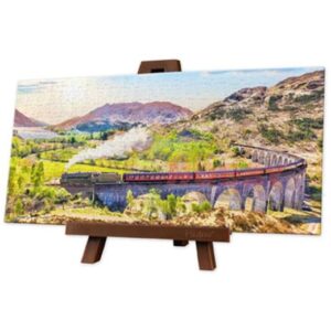 PINTOO 253 PIECE SHOWPIECE XS JACOBITE STEAM TRAIN SCOTLAND