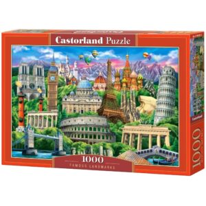 CASTORLAND 1000 PIECE FAMOUS LANDMARKS