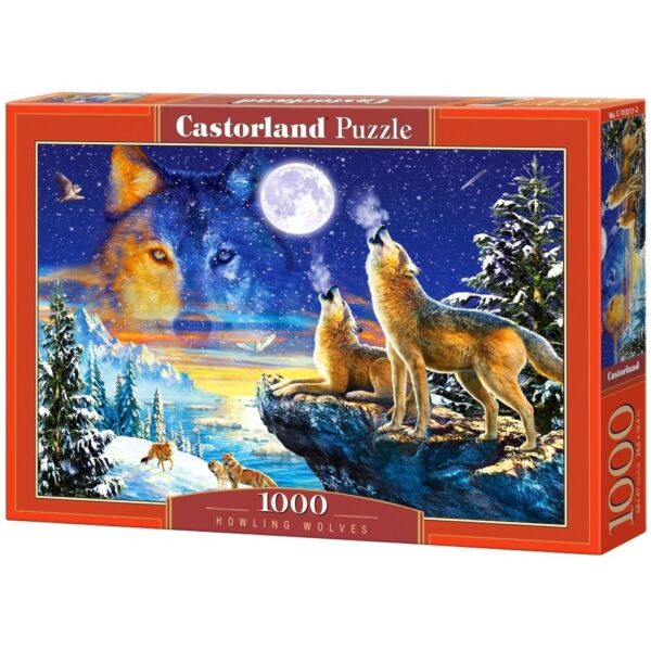 CASTORLAND 1000 PIECE HOWLING WOLVES
