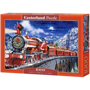CASTORLAND 1000 PIECE SANTA'S COMING TO TOWN
