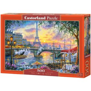 CASTORLAND 500 PIECE TEA TIME IN PARIS