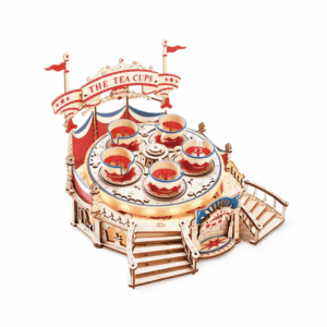 ROBOTIME MAGIC AMUSEMENT PARK TEA CUPS TILT-A-WHIRL (EA04)