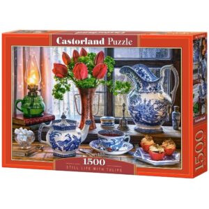 CASTORLAND 1500 PIECE STILL LIFE TULIPS