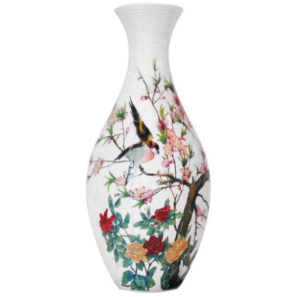 PINTOO 160 PIECE PUZZLE VASE SINGING BIRDS & FLOWERS