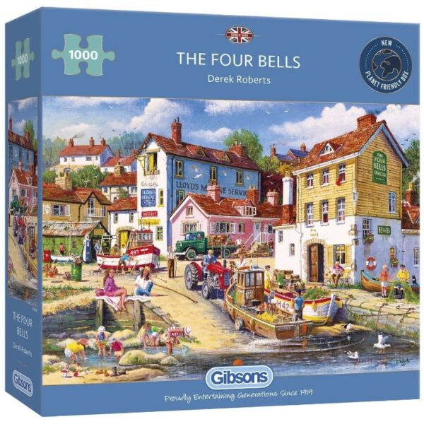 GIBSONS 1000 PIECE THE FOUR BELLS
