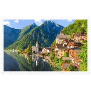 PINTOO 1000 PIECE LAKESIDE HALLSTATT AUSTRIA (H1785)