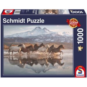 SCHMIDT 1000 PIECE HORSES IN CAPPADOCIA