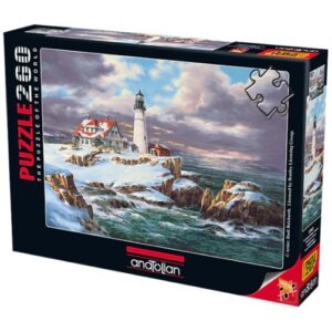 ANATOLIAN 260 PIECE PORTLAND HEAD LIGHTHOUSE