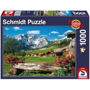 SCHMIDT 1000 PIECE MOUNTAIN PARADISE