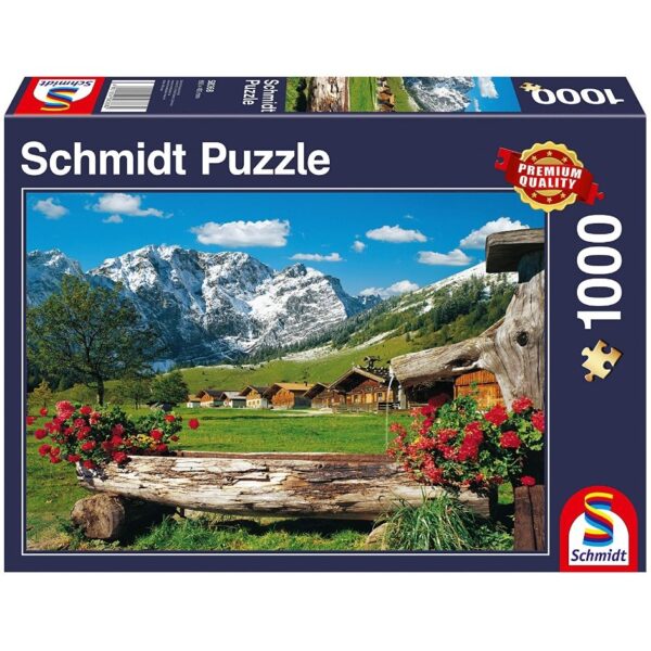SCHMIDT 1000 PIECE MOUNTAIN PARADISE