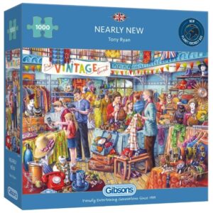 GIBSONS 1000 PIECE NEARLY NEW