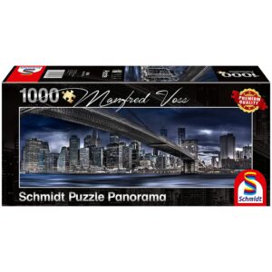 SCHMIDT 1000 PIECE MANFRED VOSS NEW YORK DARK NIGHT
