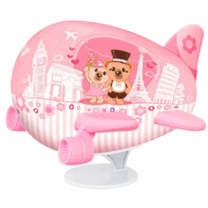PINTOO 80 PIECE 3D PUZZLE ROMANTIC VACATION PLANE