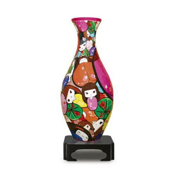 PINTOO 160 PIECE PUZZLE VASE JAPANESE DOLL (S1010) - Image 2