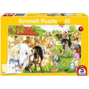 SCHMIDT 60 PIECE FUN AT THE RIDING STABLES