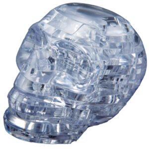 CRYSTAL PUZZLE 3D SKULL CLEAR