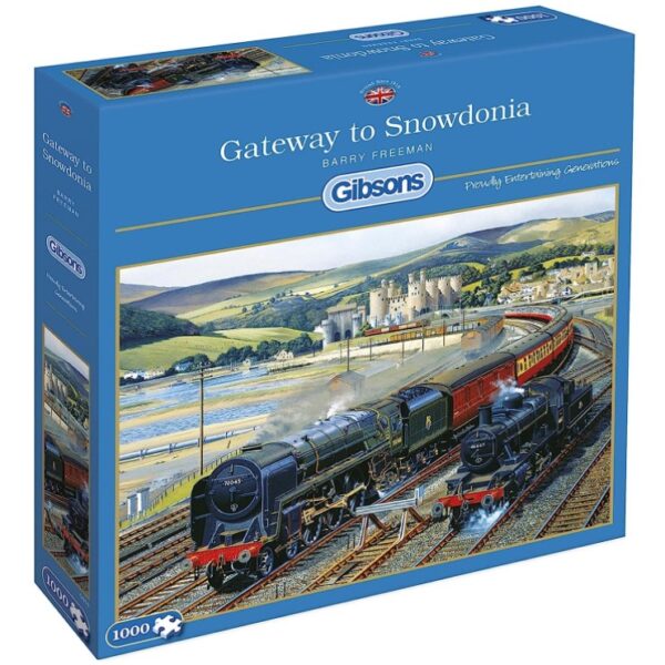 GIBSONS 1000 PIECE GATEWAY TO SNOWDONIA