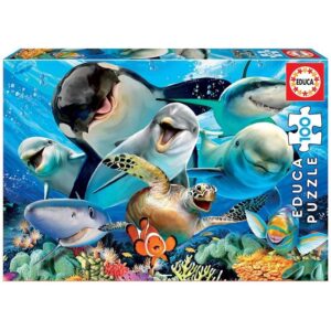 EDUCA 100 PIECE UNDERWATER SELFIE
