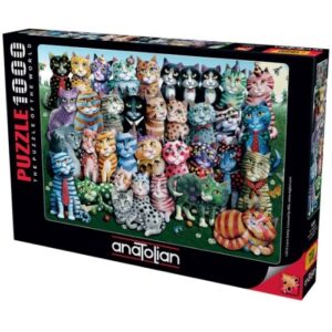 ANATOLIAN 1000 PIECE CAT FAMILY REUNION (1030)