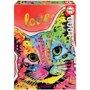 EDUCA 1000 PIECE TILT CAT LOVE DEAN RUSSO PUZZLE