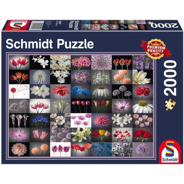 SCHMIDT 2000 PIECE FLORAL GREETINGS