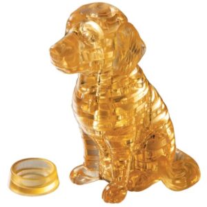 CRYSTAL PUZZLE 3D GOLDEN RETRIEVER