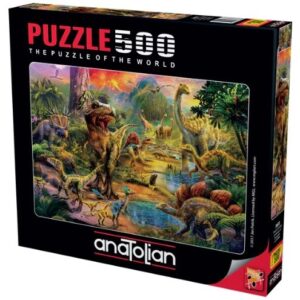 ANATOLIAN 500 PIECE LANDSCAPE OF DINOSAURS