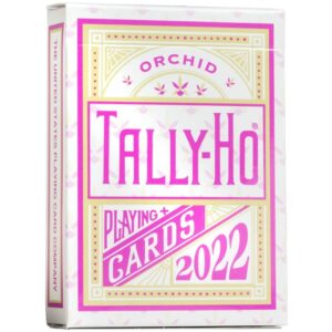 TALLY HO ORCHID PLAYING CARDS