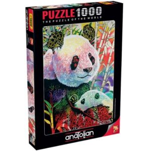 ANATOLIAN 1000 PIECE RAINBOW PANDA PUZZLE (1099)